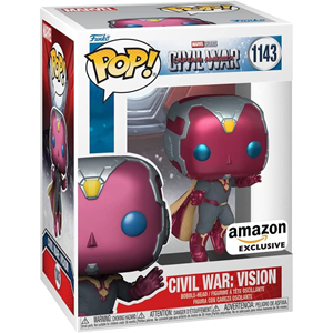 اکشن فیگور اسپشیال 9 سانتی فانکو پاپ ویژن مدل Funko POP - Marvel - Civil War Captain America - Vision - Bobble Head - Exclusive _اسباب بازی